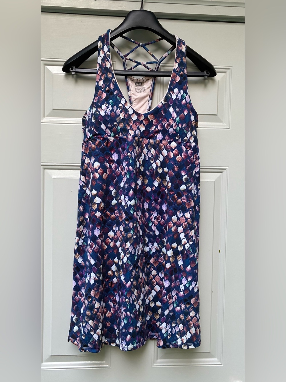 Salt Life Womens Multicolor Navy Sleeveless Dress Sz XL Beach Vacation